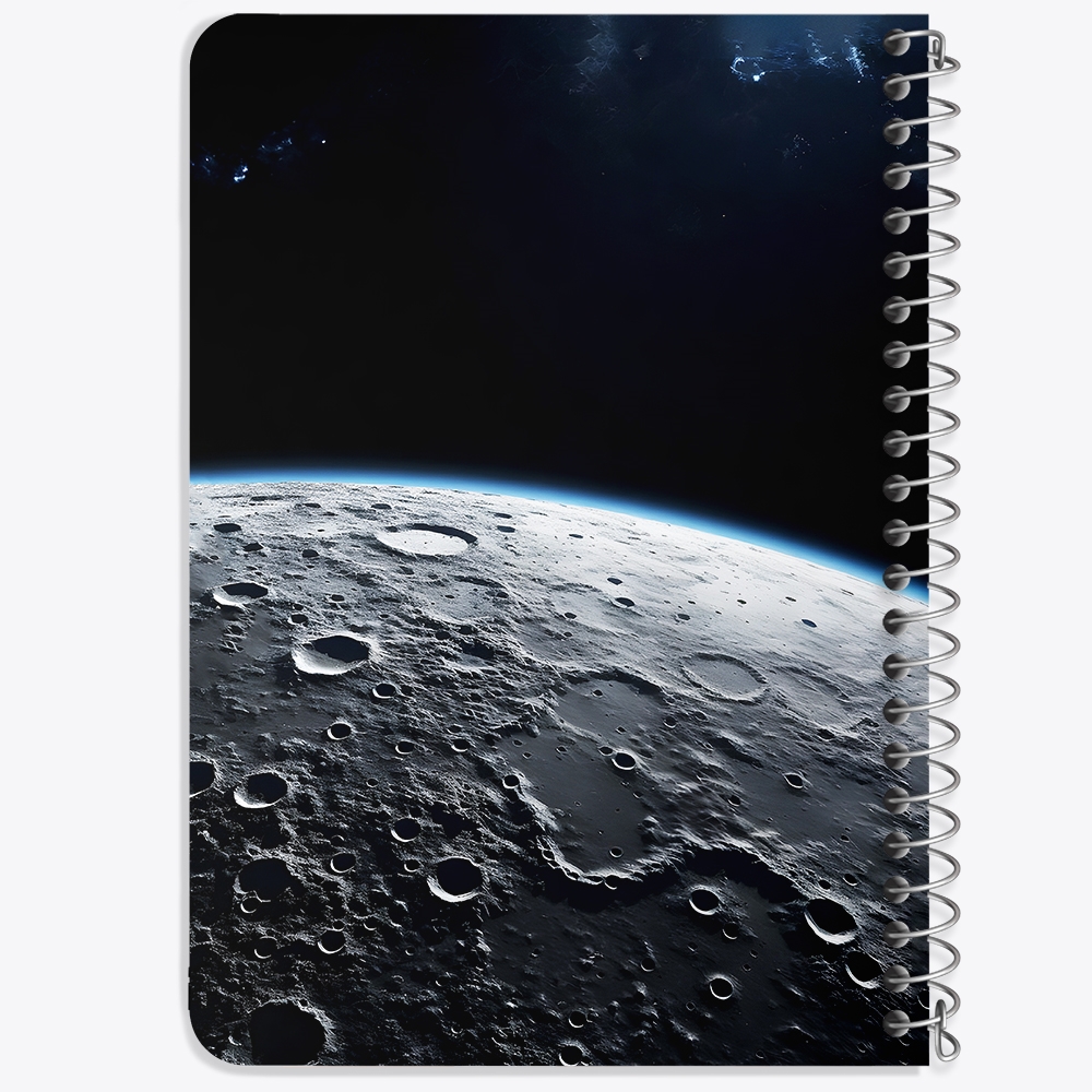 دفتر نقاشی 50 برگ خندالو طرح ماه (Moon) کد 38075