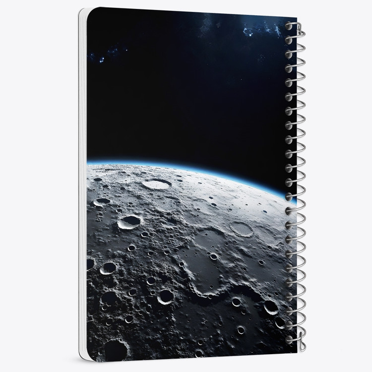 دفتر نقاشی 50 برگ خندالو طرح ماه (Moon) کد 38075