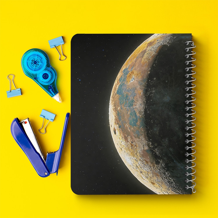 دفتر نقاشی 50 برگ خندالو طرح ماه (Moon) کد 38074