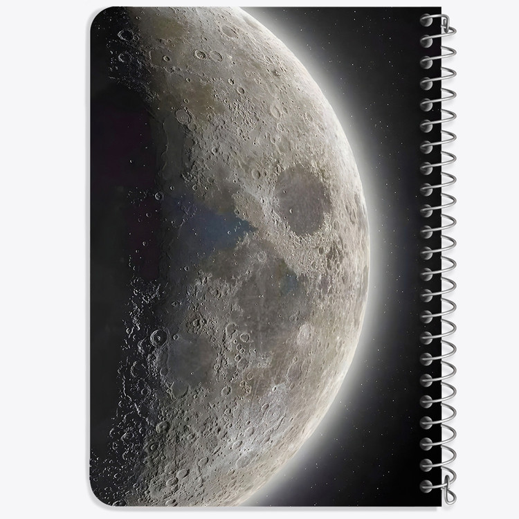 دفتر نقاشی 50 برگ خندالو طرح ماه (Moon) کد 38071