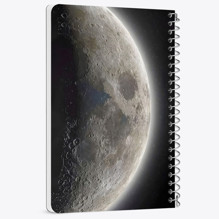 دفتر نقاشی 50 برگ خندالو طرح ماه (Moon) کد 38071