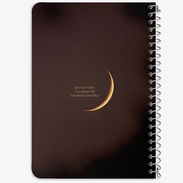 دفتر نقاشی 50 برگ خندالو طرح ماه (Moon) کد 38066