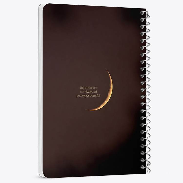 دفتر نقاشی 50 برگ خندالو طرح ماه (Moon) کد 38066