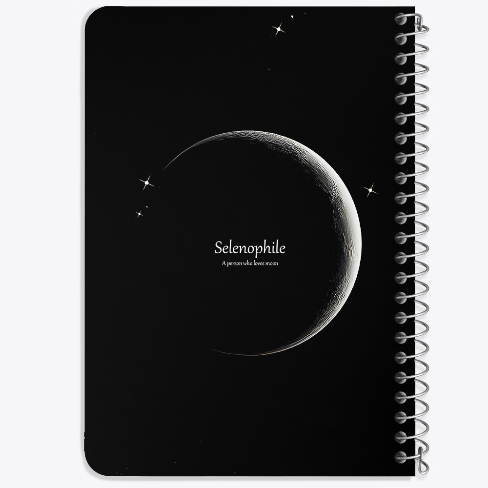 دفتر نقاشی 50 برگ خندالو طرح ماه (Moon) کد 38062