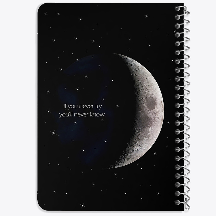 دفتر نقاشی 50 برگ خندالو طرح ماه (Moon) کد 38059