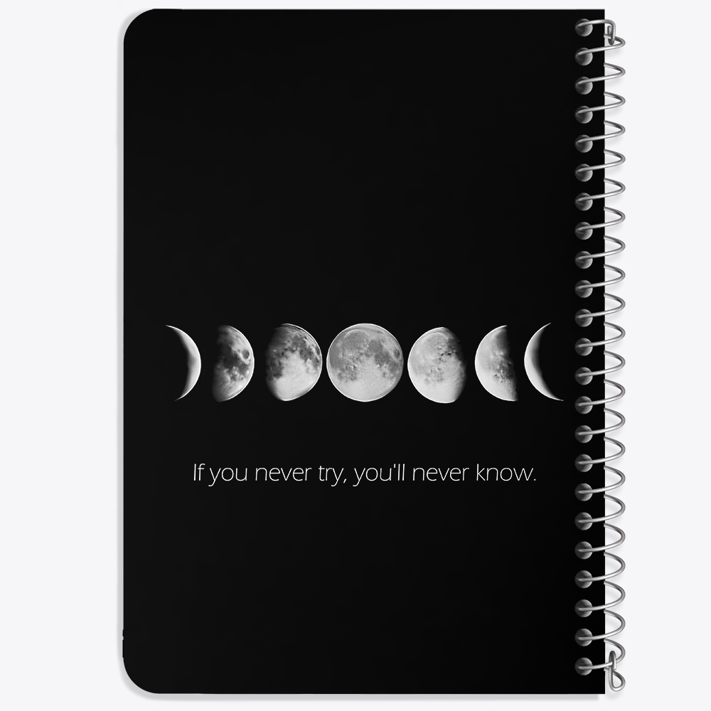 دفتر نقاشی 50 برگ خندالو طرح ماه (Moon) کد 38058