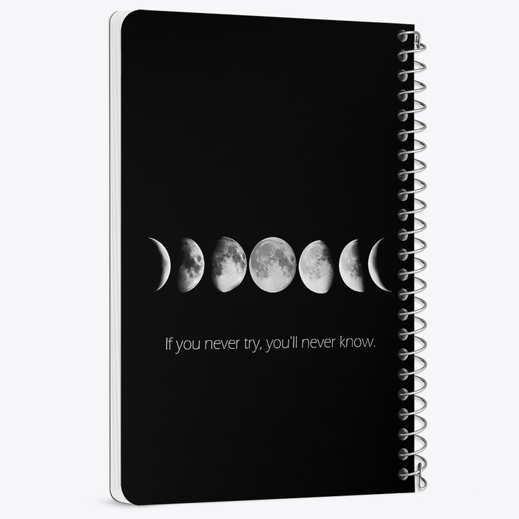 دفتر نقاشی 50 برگ خندالو طرح ماه (Moon) کد 38058