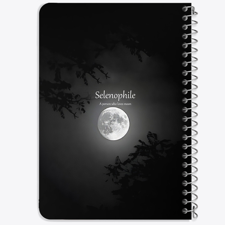 دفتر نقاشی 50 برگ خندالو طرح ماه (Moon) کد 38048