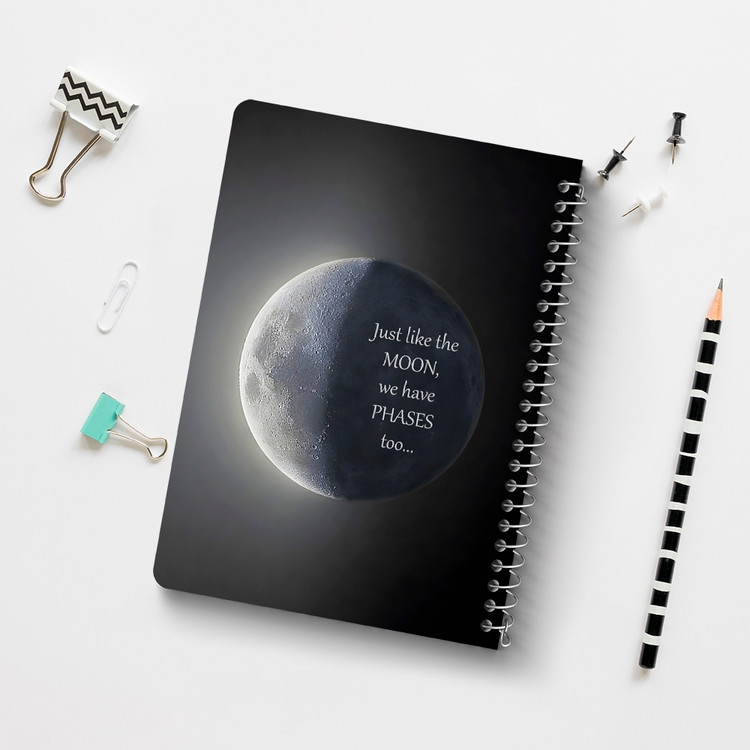 دفتر نقاشی 50 برگ خندالو طرح ماه (Moon) کد 38047