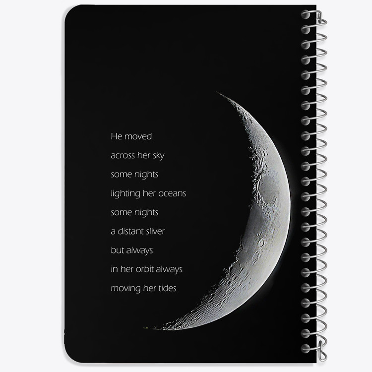 دفتر نقاشی 50 برگ خندالو طرح ماه (Moon) کد 38046