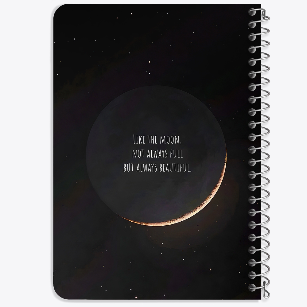دفتر نقاشی 50 برگ خندالو طرح ماه (Moon) کد 38045