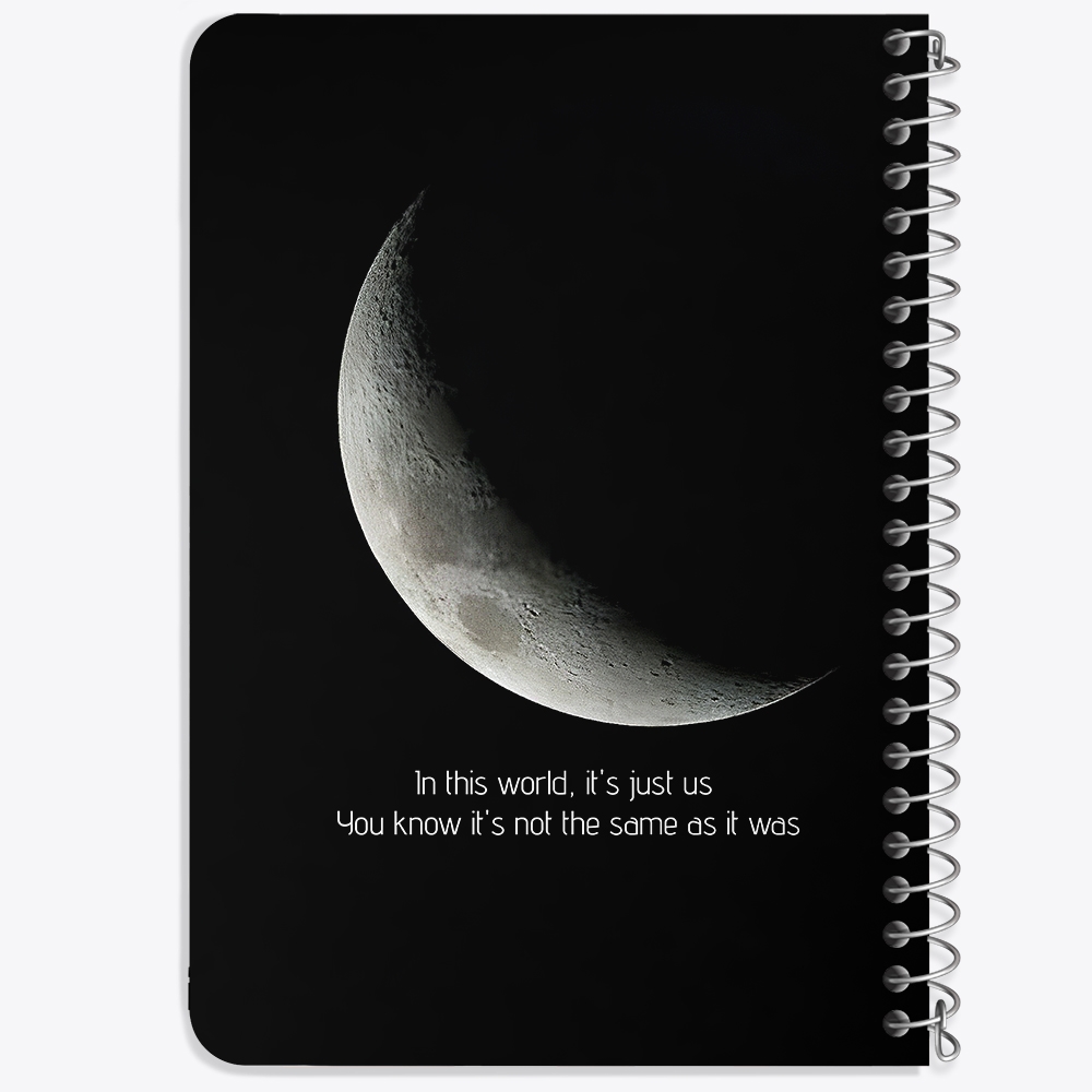 دفتر نقاشی 50 برگ خندالو طرح ماه (Moon) کد 38043
