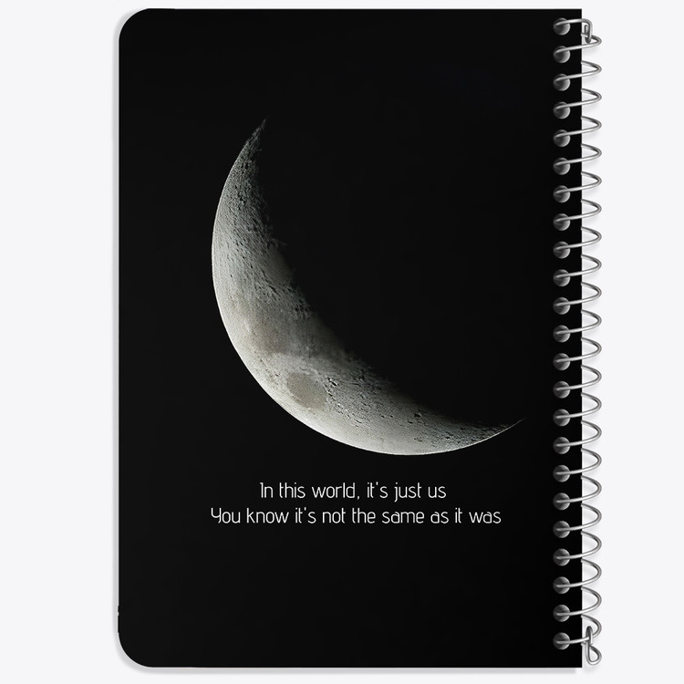 دفتر نقاشی 50 برگ خندالو طرح ماه (Moon) کد 38043