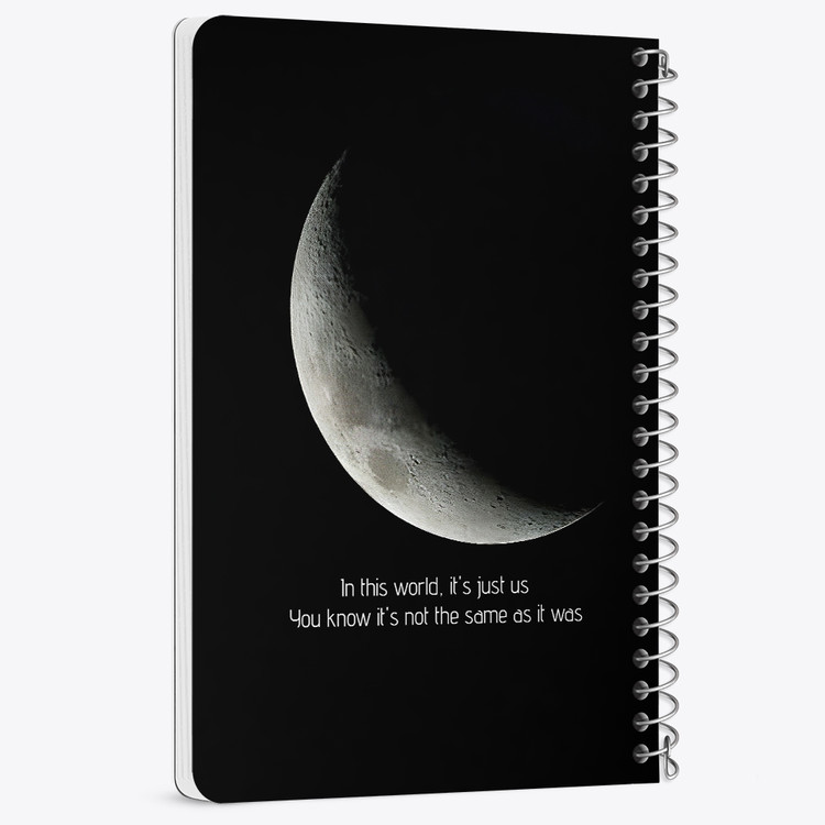دفتر نقاشی 50 برگ خندالو طرح ماه (Moon) کد 38043