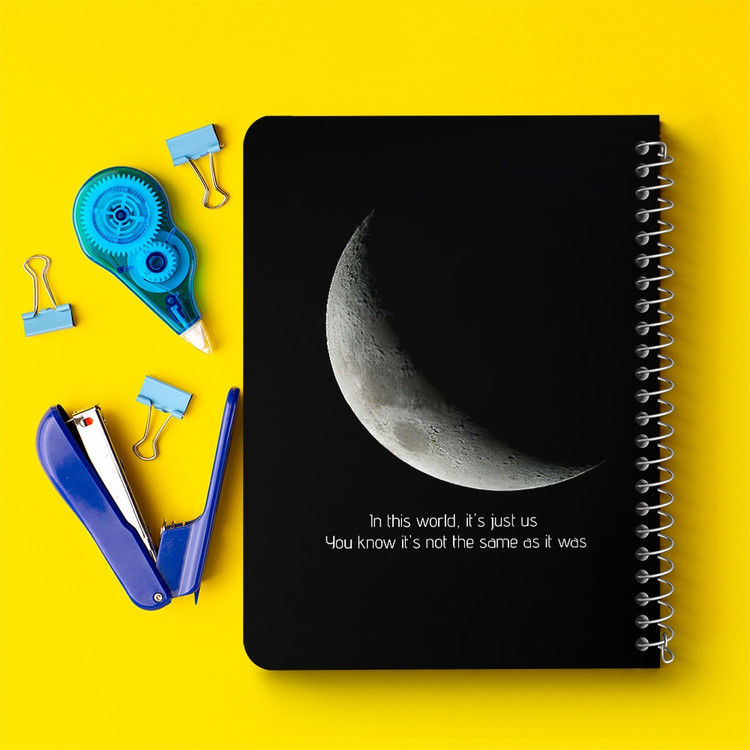 دفتر نقاشی 50 برگ خندالو طرح ماه (Moon) کد 38043