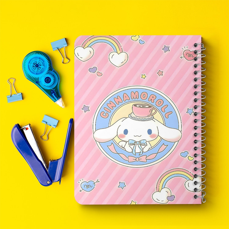 دفتر نقاشی 50 برگ خندالو طرح سینامورول (Cinnamoroll) کد 37990