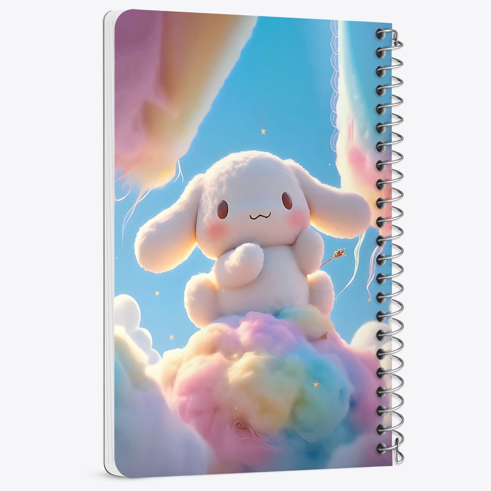 دفتر نقاشی 50 برگ خندالو طرح سینامورول (Cinnamoroll) کد 37986
