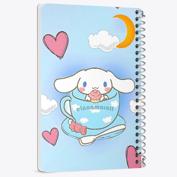 دفتر نقاشی 50 برگ خندالو طرح سینامورول (Cinnamoroll) کد 37985