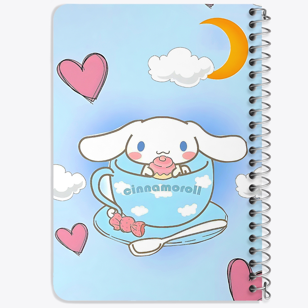 دفتر نقاشی 50 برگ خندالو طرح سینامورول (Cinnamoroll) کد 37985