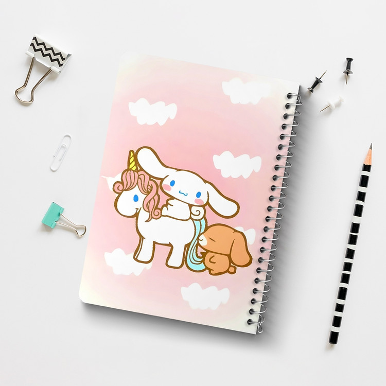 دفتر نقاشی 50 برگ خندالو طرح سینامورول (Cinnamoroll) کد 37984