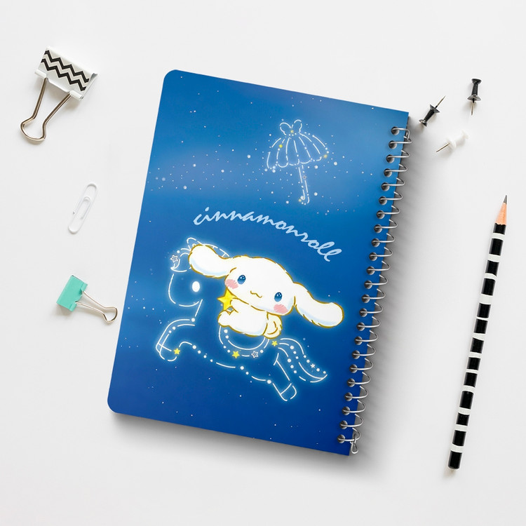 دفتر نقاشی 50 برگ خندالو طرح سینامورول (Cinnamoroll) کد 37983