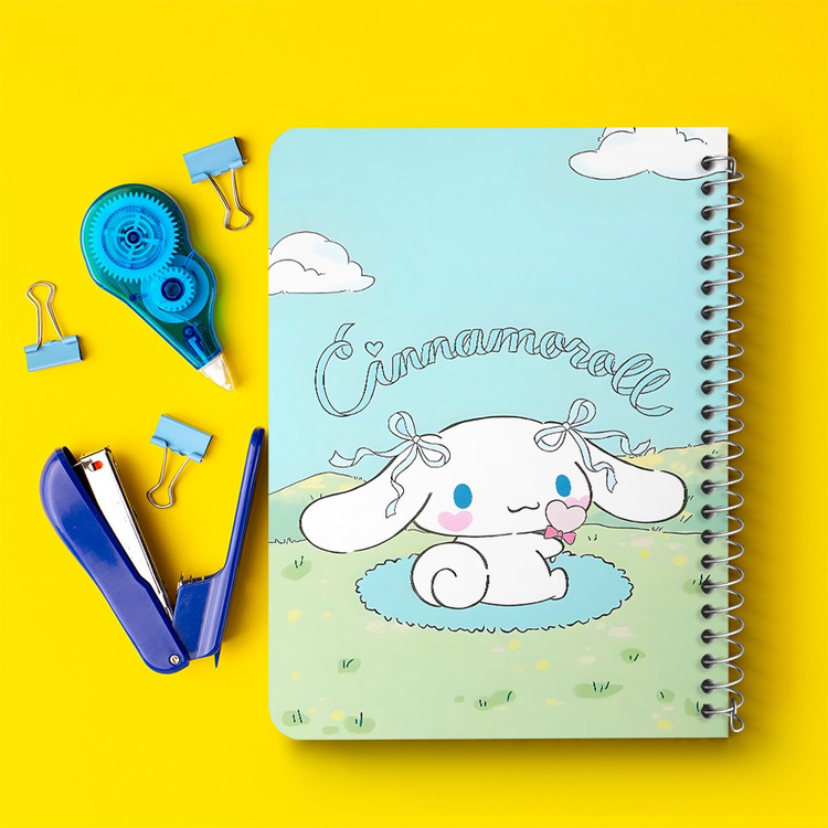 دفتر نقاشی 50 برگ خندالو طرح سینامورول (Cinnamoroll) کد 37982