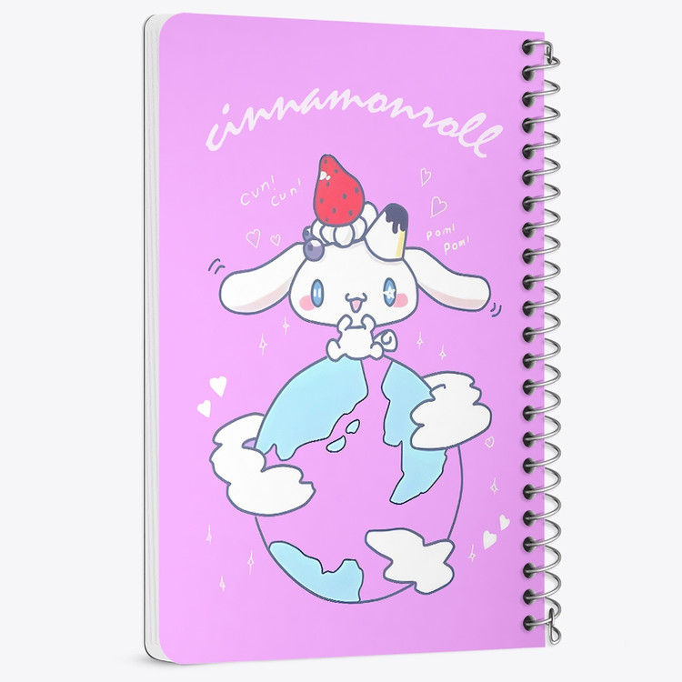 دفتر نقاشی 50 برگ خندالو طرح سینامورول (Cinnamoroll) کد 37981