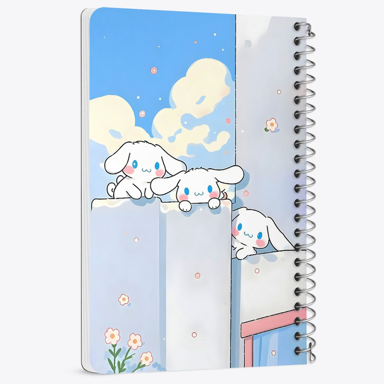 دفتر نقاشی 50 برگ خندالو طرح سینامورول (Cinnamoroll) کد 37978