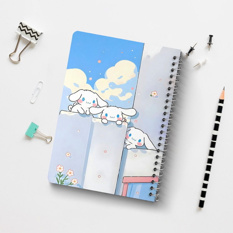 دفتر نقاشی 50 برگ خندالو طرح سینامورول (Cinnamoroll) کد 37978