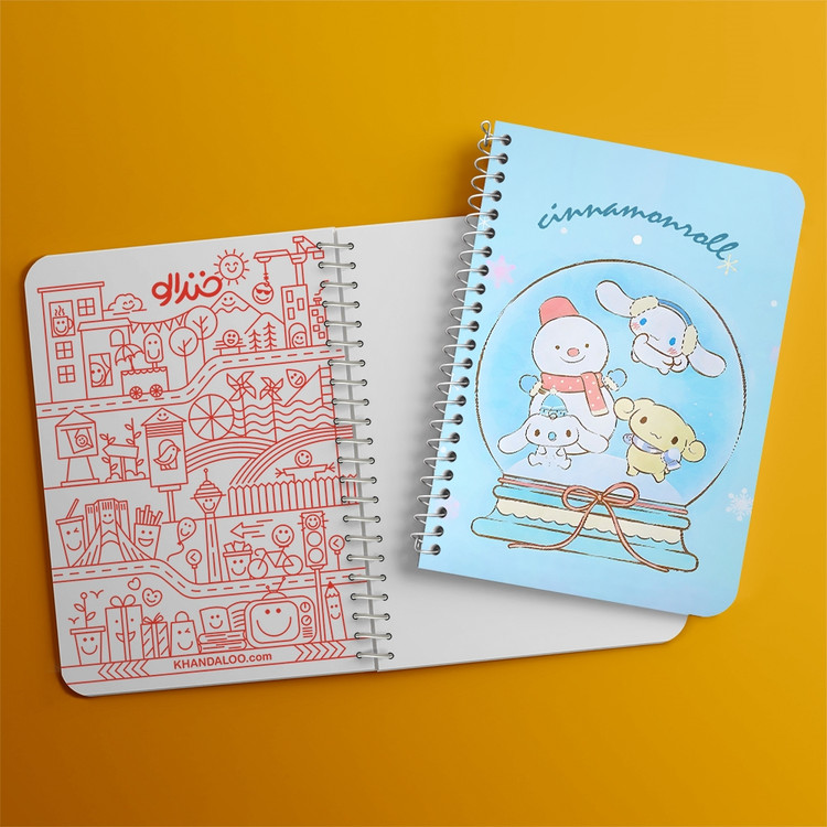 دفتر نقاشی 50 برگ خندالو طرح سینامورول (Cinnamoroll) کد 37976