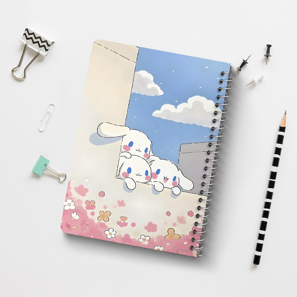 دفتر نقاشی 50 برگ خندالو طرح سینامورول (Cinnamoroll) کد 37970