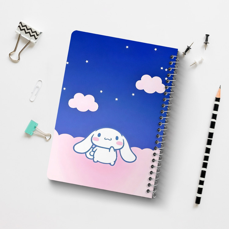 دفتر نقاشی 50 برگ خندالو طرح سینامورول (Cinnamoroll) کد 37969