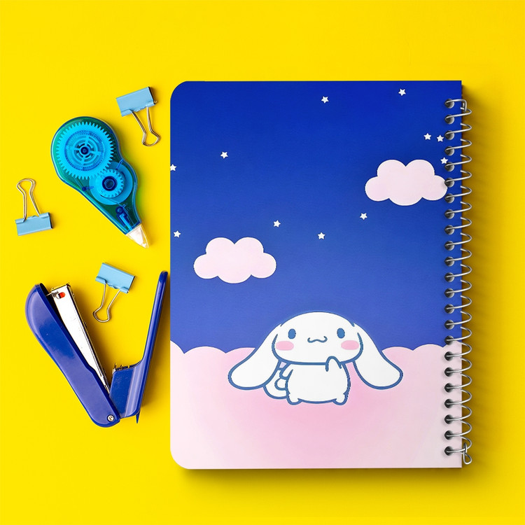 دفتر نقاشی 50 برگ خندالو طرح سینامورول (Cinnamoroll) کد 37969