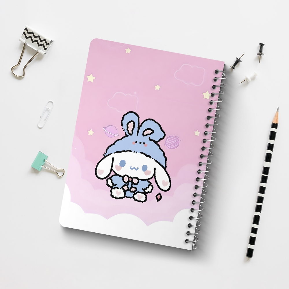 دفتر نقاشی 50 برگ خندالو طرح سینامورول (Cinnamoroll) کد 37967