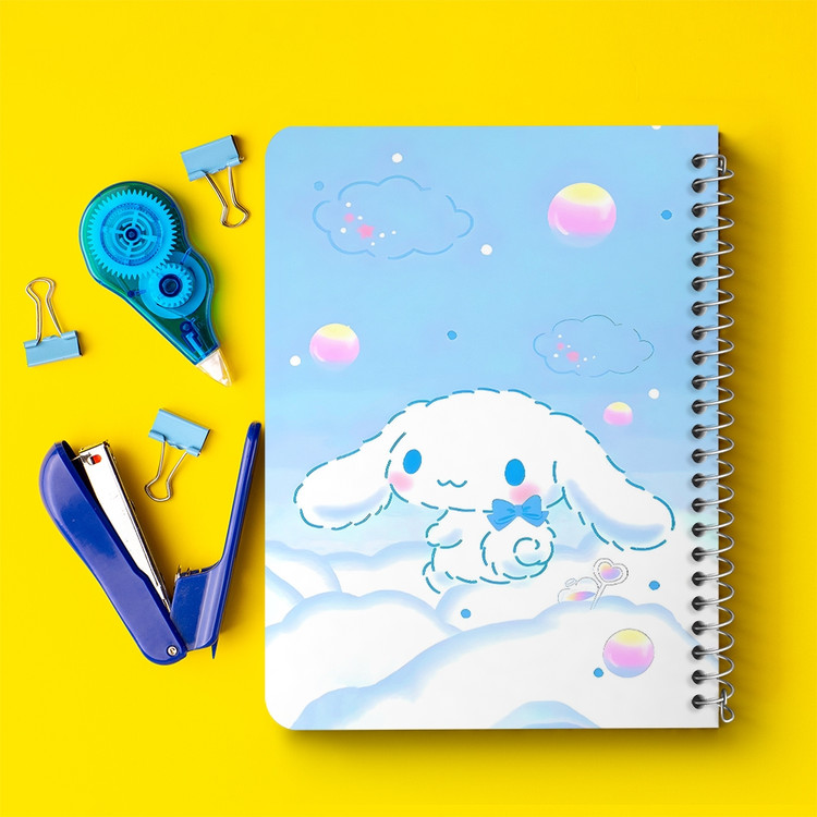دفتر نقاشی 50 برگ خندالو طرح سینامورول (Cinnamoroll) کد 37966