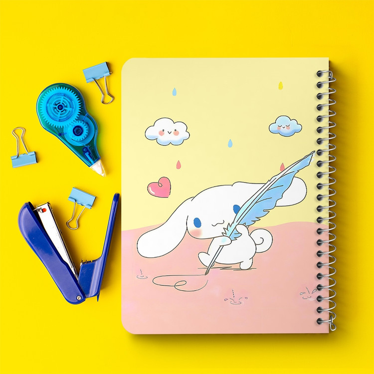 دفتر نقاشی 50 برگ خندالو طرح سینامورول (Cinnamoroll) کد 37965