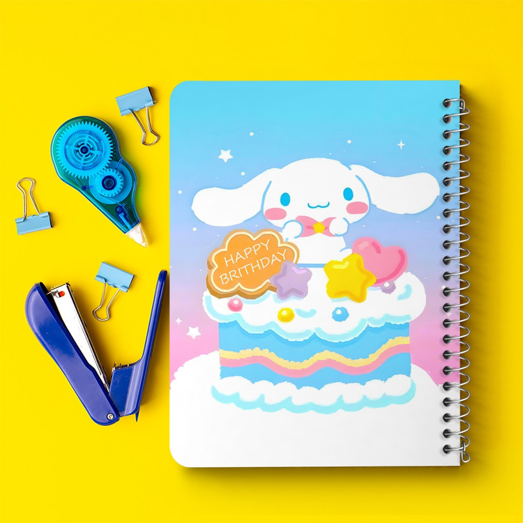دفتر نقاشی 50 برگ خندالو طرح سینامورول (Cinnamoroll) کد 37964