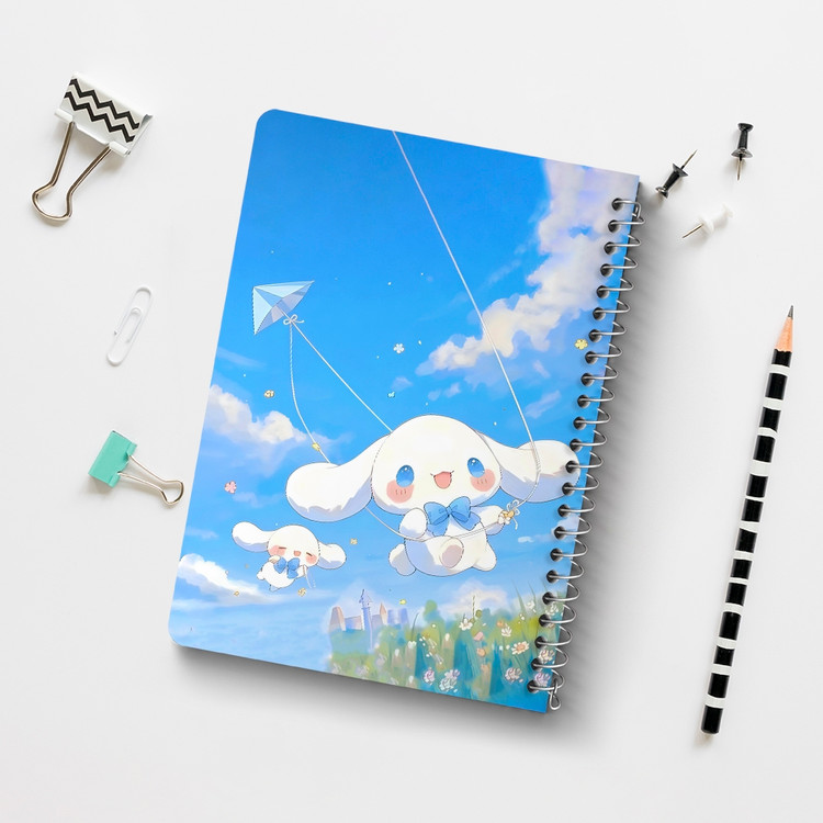 دفتر نقاشی 50 برگ خندالو طرح سینامورول (Cinnamoroll) کد 37963