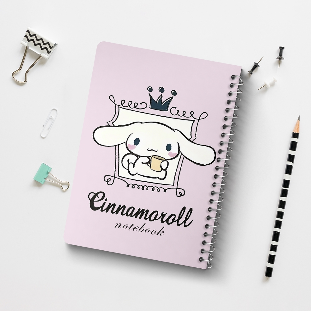دفتر نقاشی 50 برگ خندالو طرح سینامورول (Cinnamoroll) کد 37962