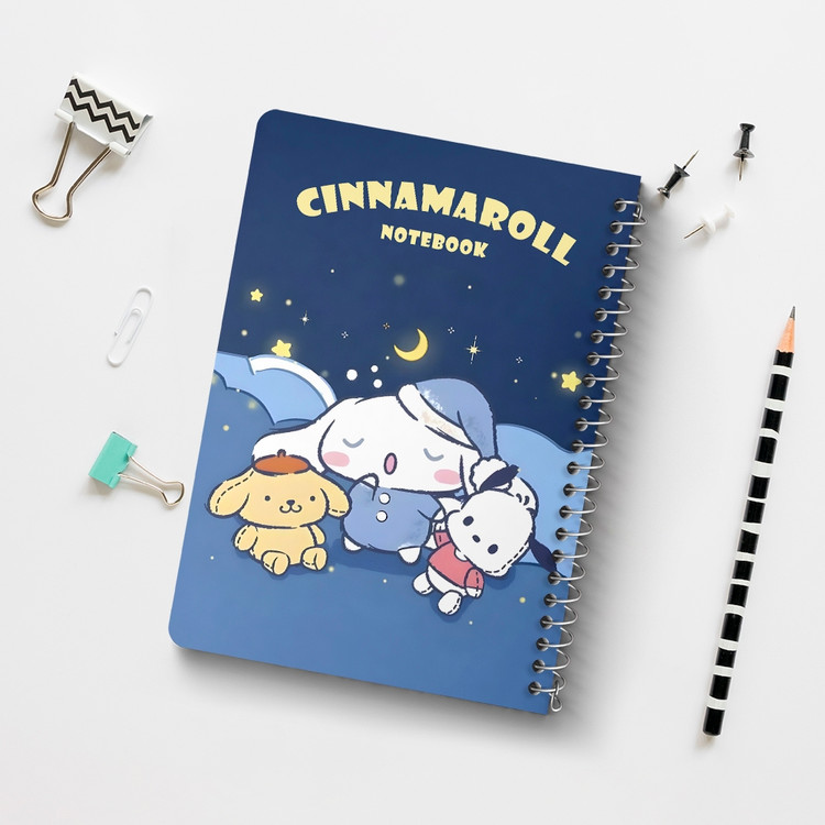 دفتر نقاشی 50 برگ خندالو طرح سینامورول (Cinnamoroll) کد 37960