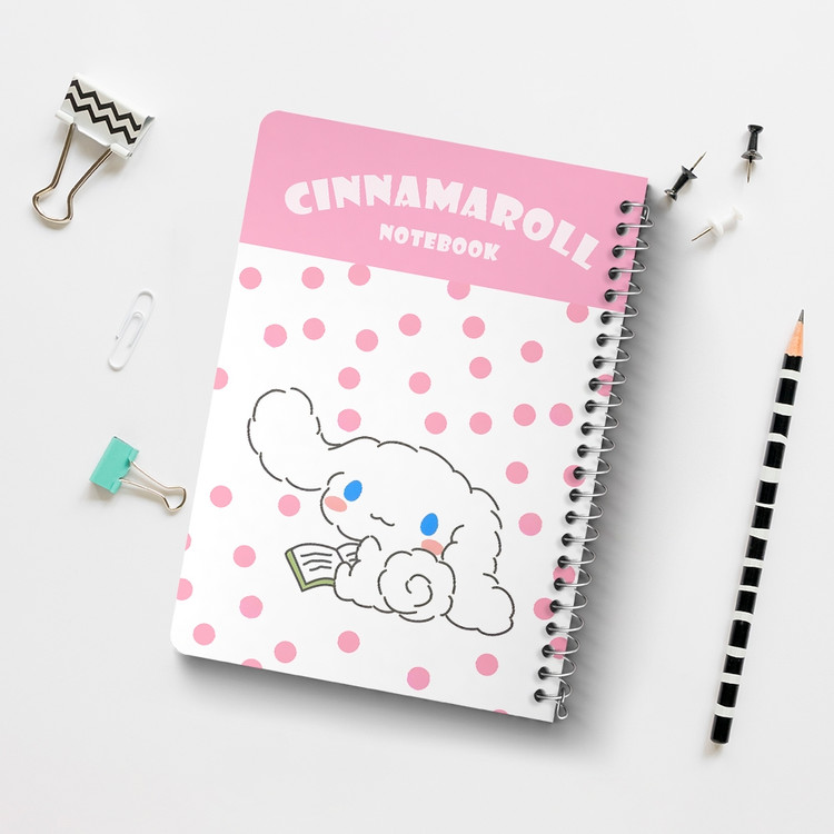 دفتر نقاشی 50 برگ خندالو طرح سینامورول (Cinnamoroll) کد 37957