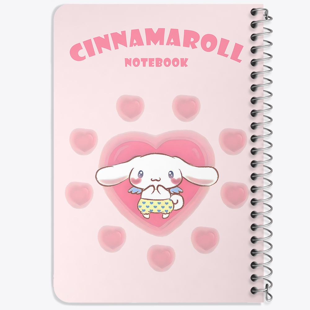 دفتر نقاشی 50 برگ خندالو طرح سینامورول (Cinnamoroll) کد 37955