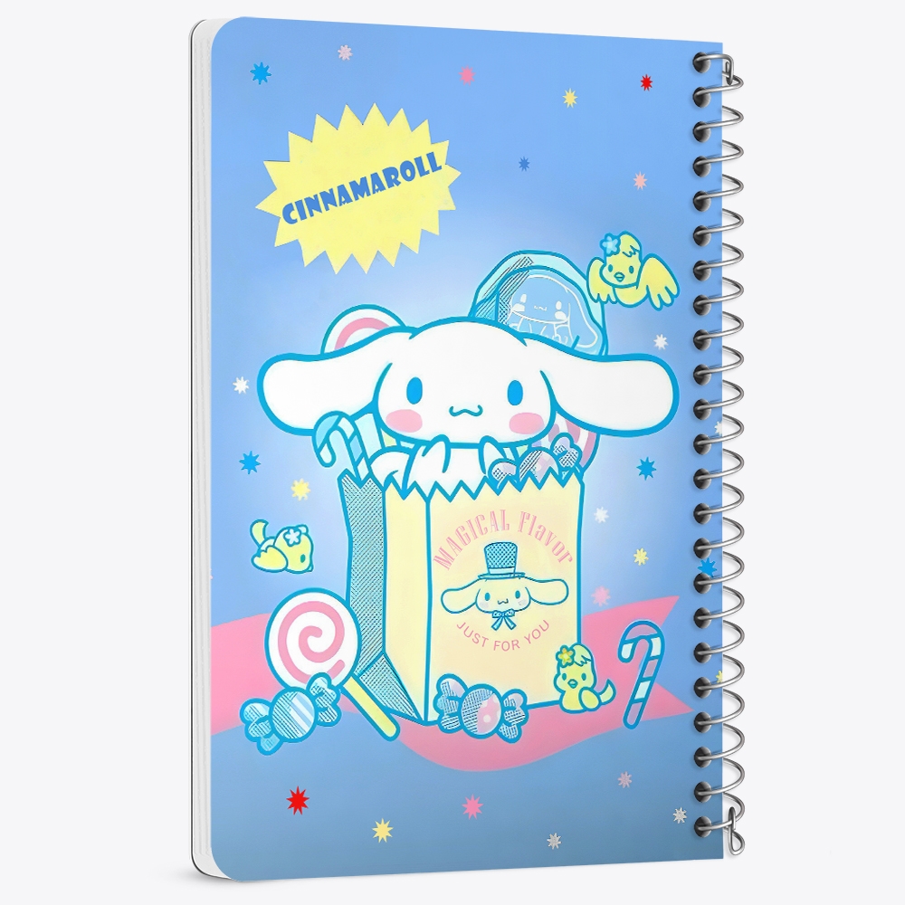 دفتر نقاشی 50 برگ خندالو طرح سینامورول (Cinnamoroll) کد 37954