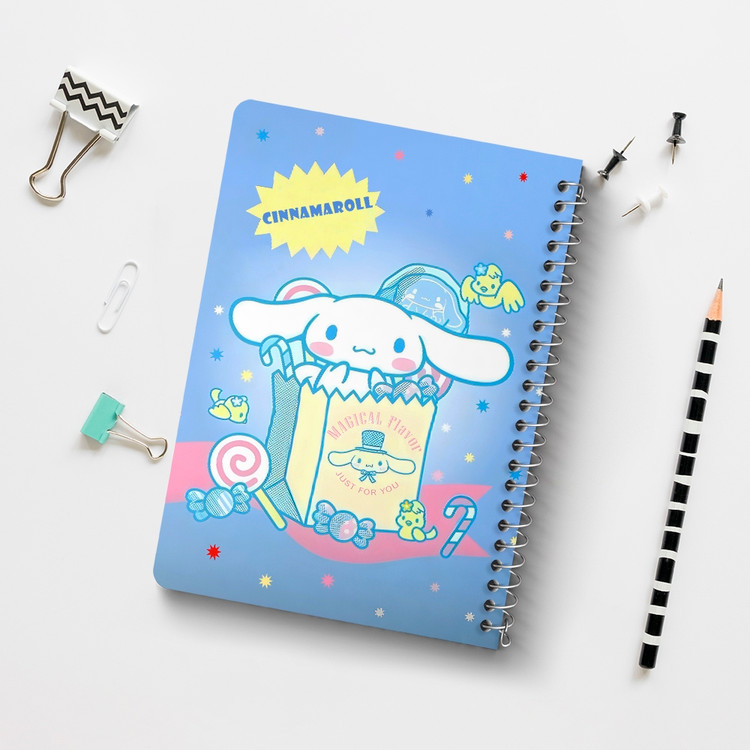 دفتر نقاشی 50 برگ خندالو طرح سینامورول (Cinnamoroll) کد 37954