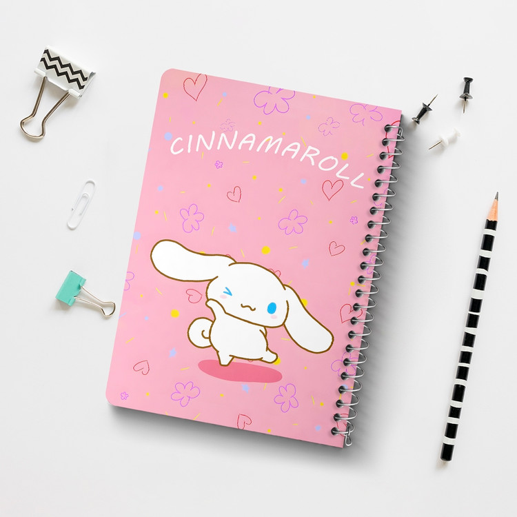 دفتر نقاشی 50 برگ خندالو طرح سینامورول (Cinnamoroll) کد 37951