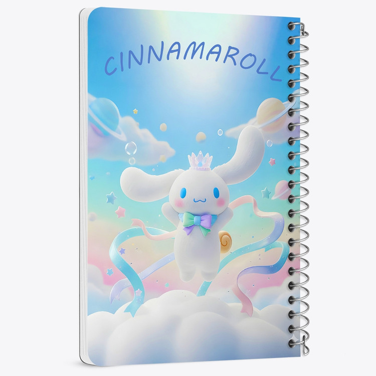 دفتر نقاشی 50 برگ خندالو طرح سینامورول (Cinnamoroll) کد 37950