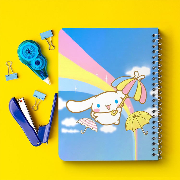 دفتر نقاشی 50 برگ خندالو طرح سینامورول (Cinnamoroll) کد 37948
