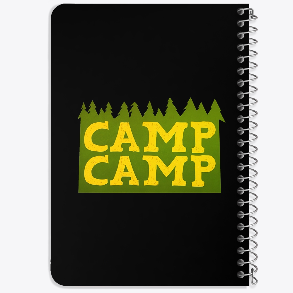 دفتر نقاشی 50 برگ خندالو طرح کمپینگ (Camping) کد 37837