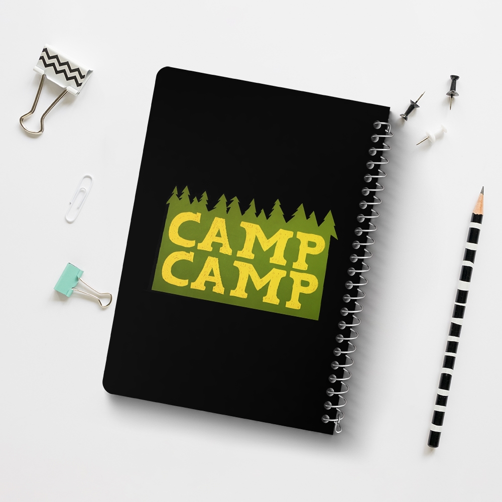 دفتر نقاشی 50 برگ خندالو طرح کمپینگ (Camping) کد 37837