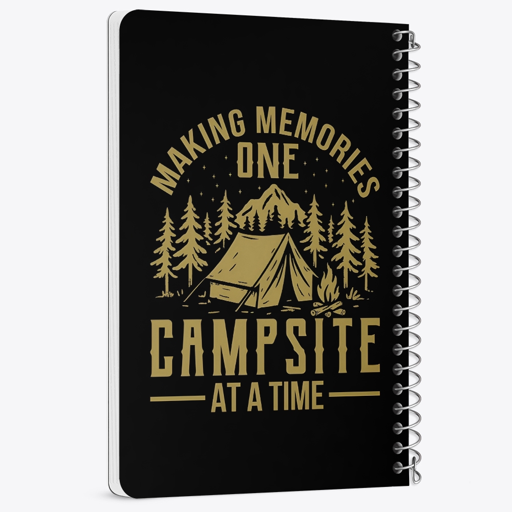 دفتر نقاشی 50 برگ خندالو طرح کمپینگ (Camping) کد 37834